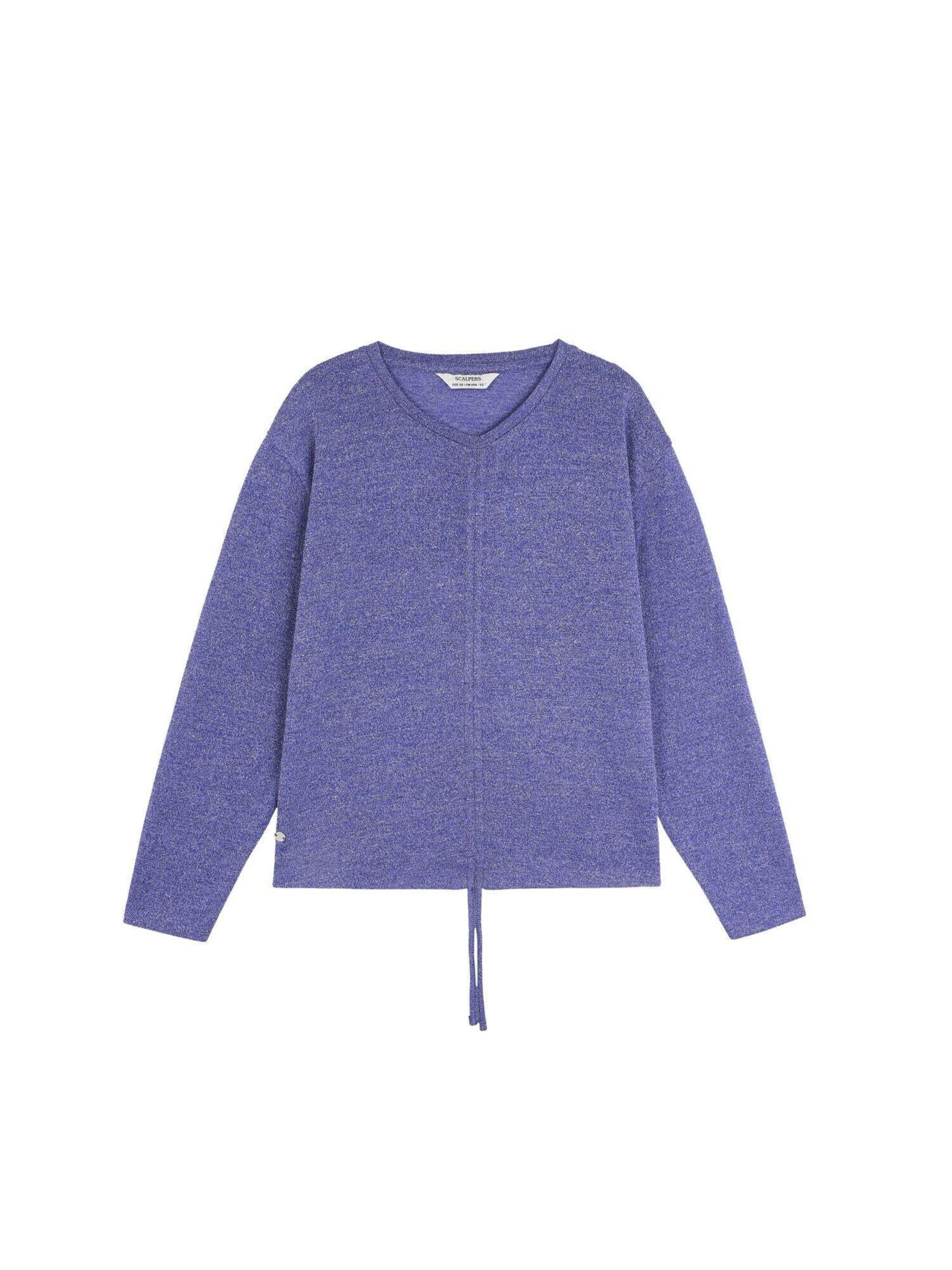 Pullover ' ' di Scalpers in blu: frontale