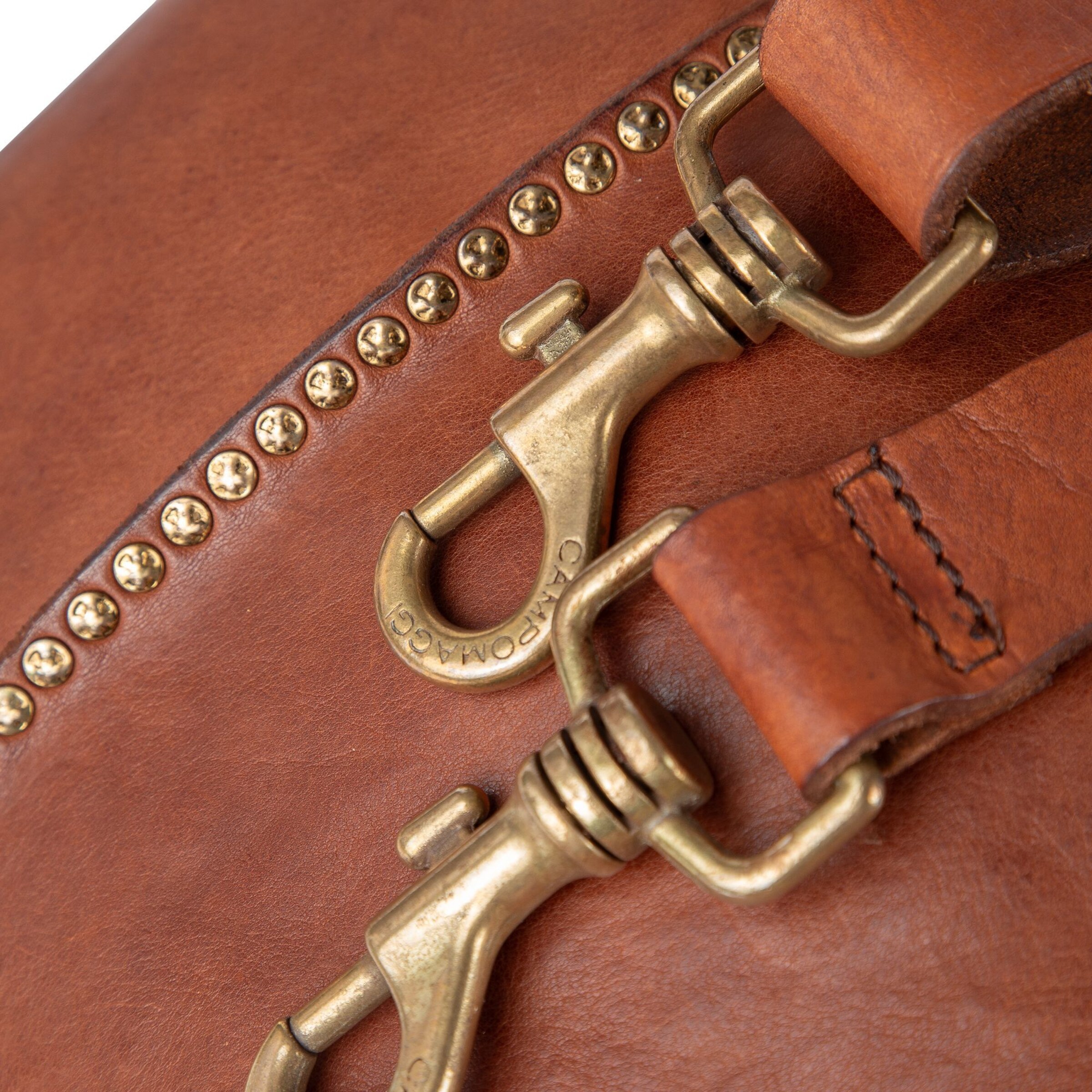 Borsa a tracolla 'Kura' di Campomaggi in marrone