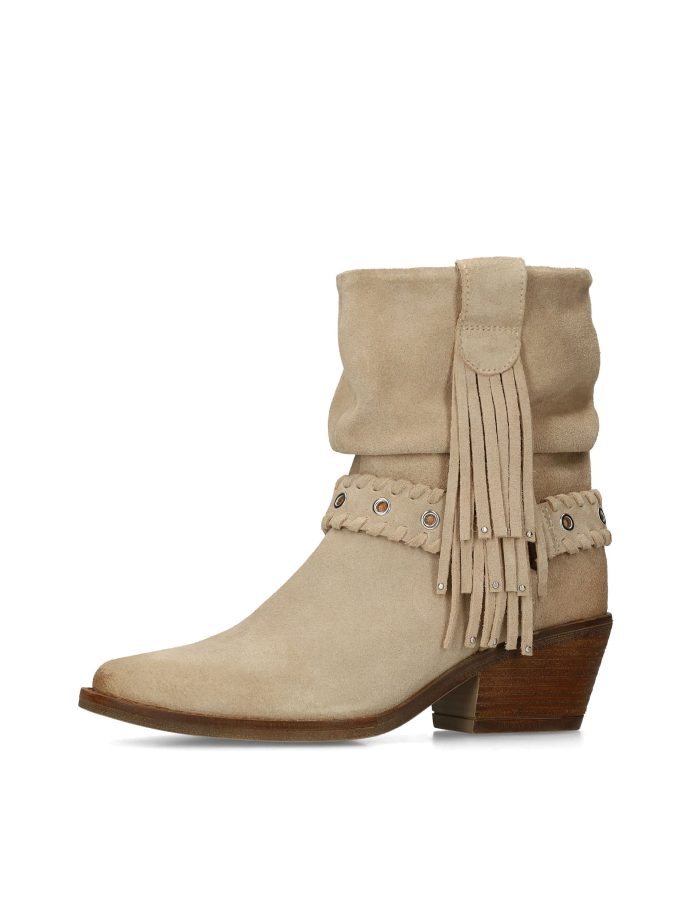 MANFIELD Stiefelette in 36 in beige, Produktansicht
