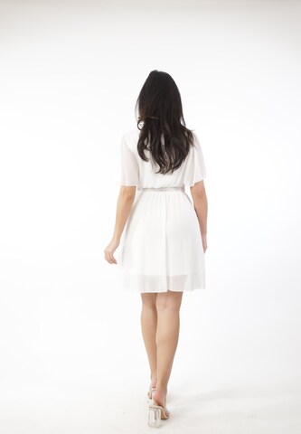 Elara Dress in White