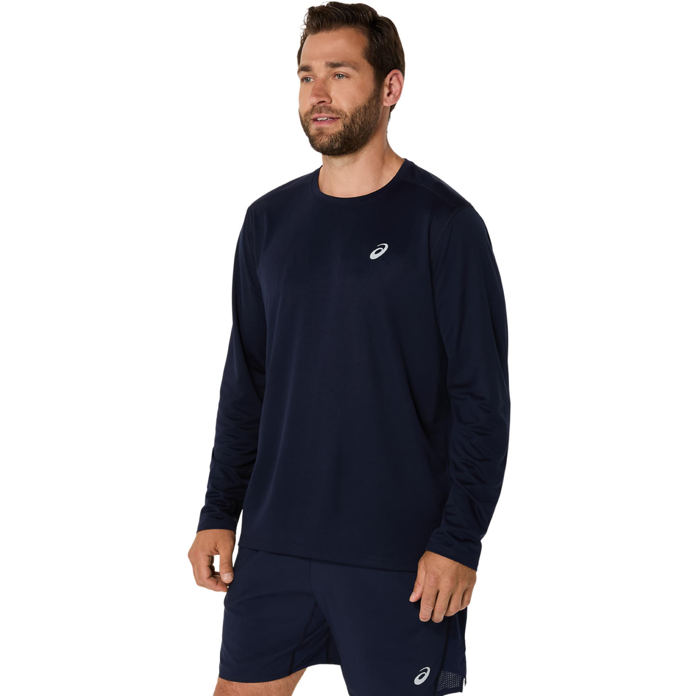ASICS Performance Shirt in Blue: front
