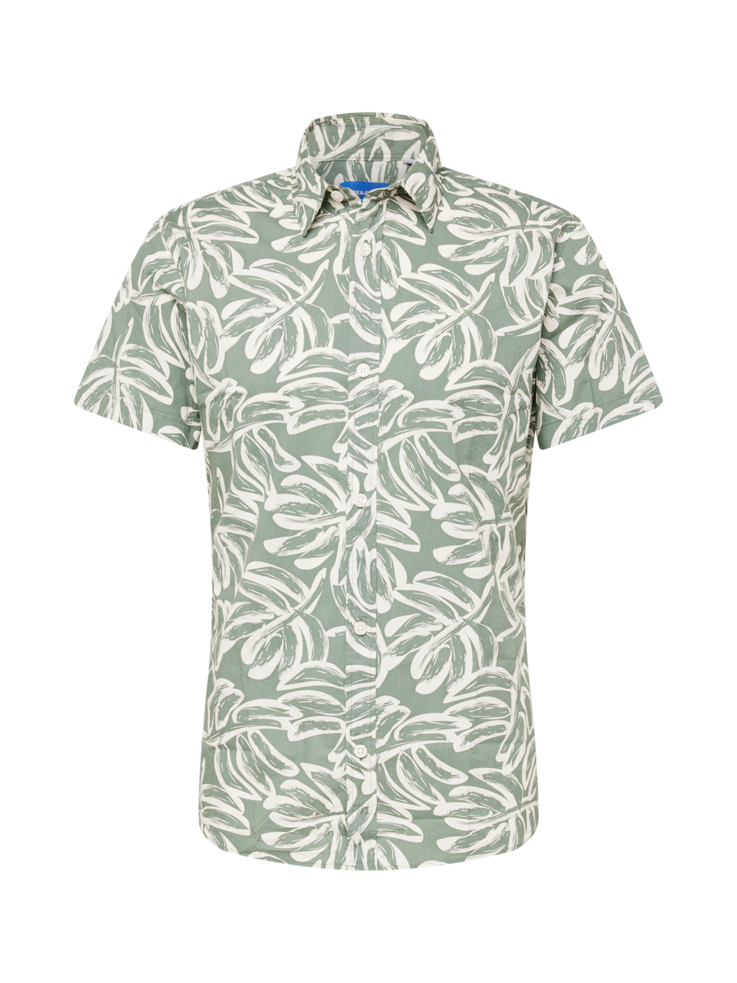Chemise 'JORLafayette' JACK & JONES en vert : devant