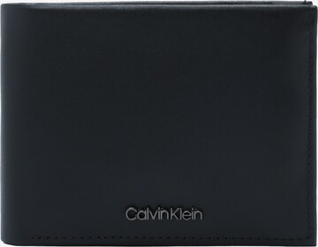 Portofel de la Calvin Klein pe negru: față