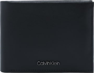 Portofel de la Calvin Klein pe negru: față