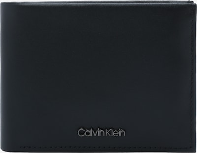 Calvin Klein Πορτοφόλι σε μαύρο / ασημί, Άποψη προϊόντος