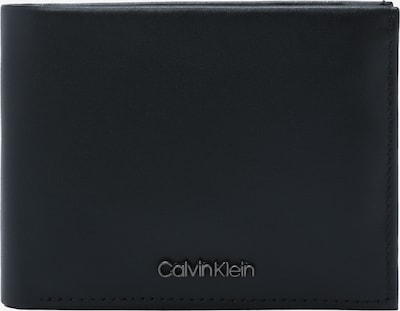 Calvin Klein Denarnica | črna / srebrna barva, Prikaz izdelka