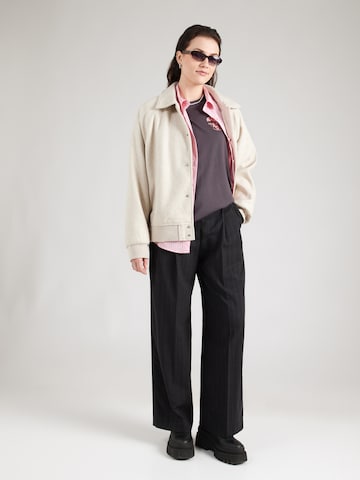 VERO MODA Shirt 'VMLILJE CATY' in Grey