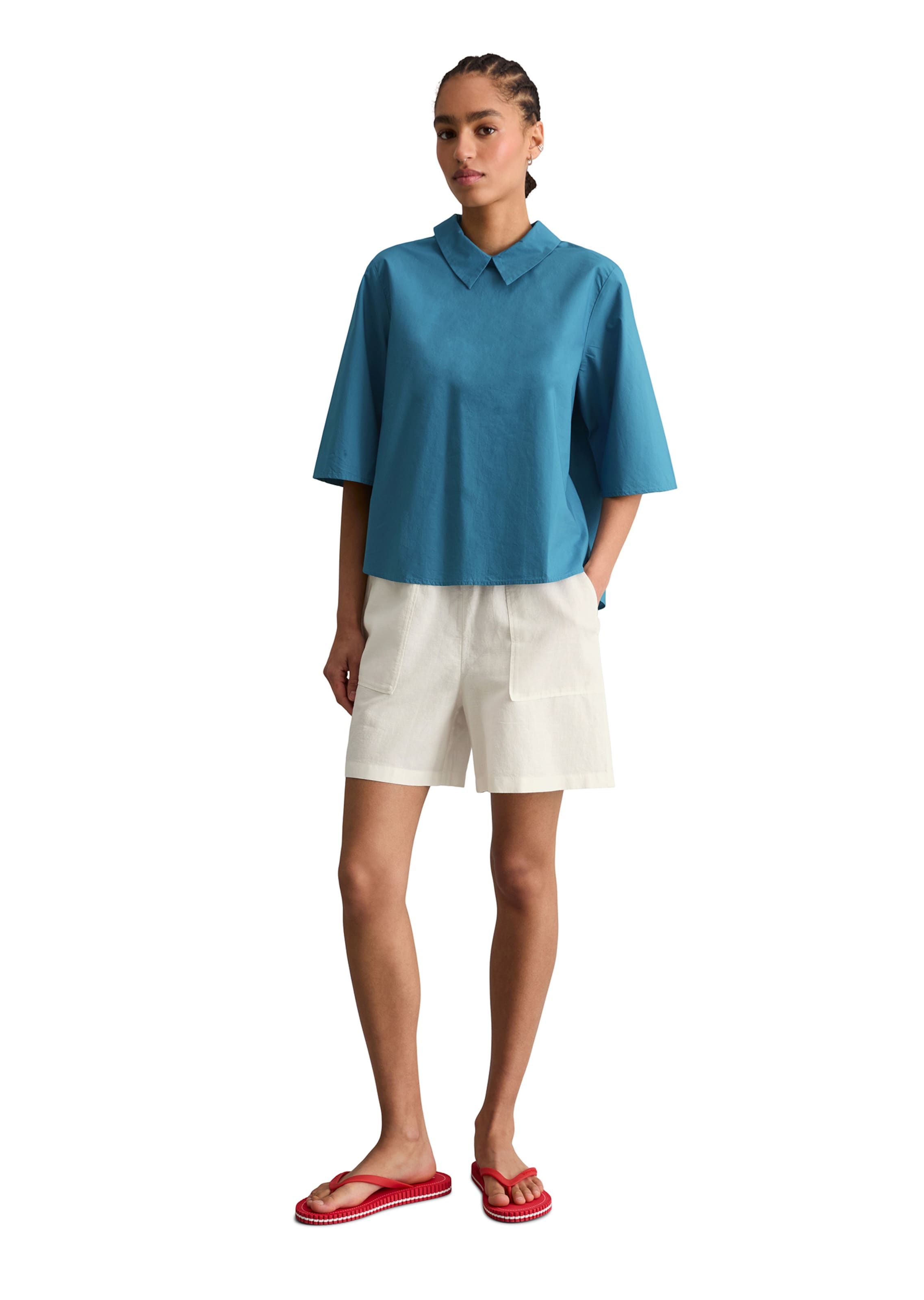 Marc O'Polo DENIM Bluse in Blau