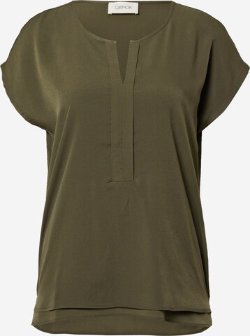 Cartoon Blouse in Green: front