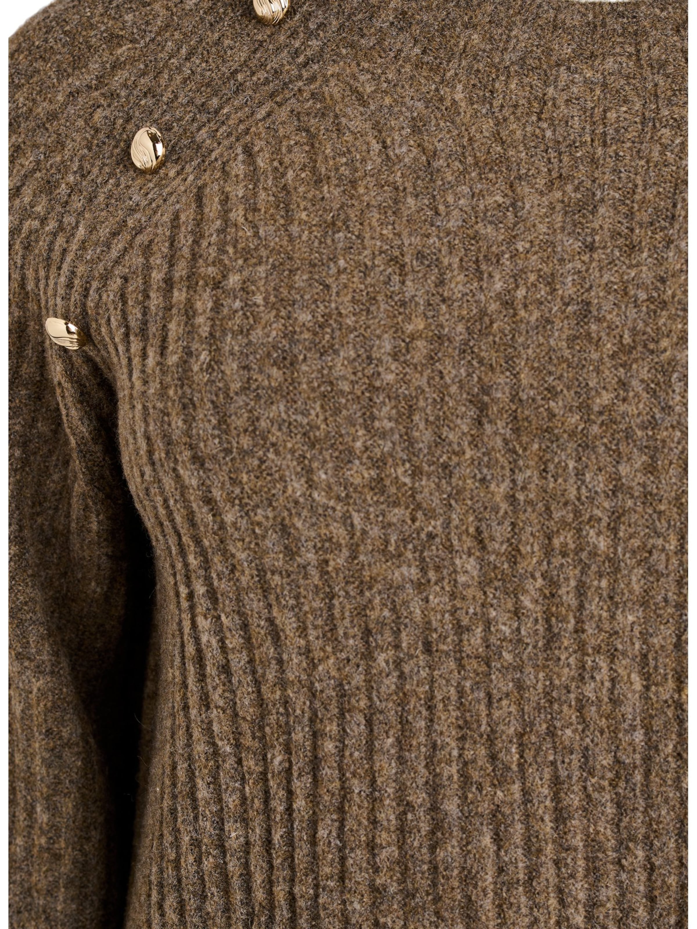 Zizzi Sweater 'Cacomfy' in Brown