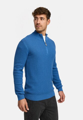 INDICODE JEANS Sweater ' Bull ' in Blue