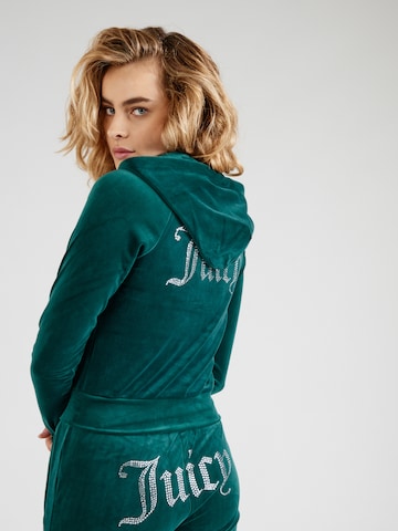 Juicy Couture Sweatjacke 'MADISON' in Grün: Vorderseite