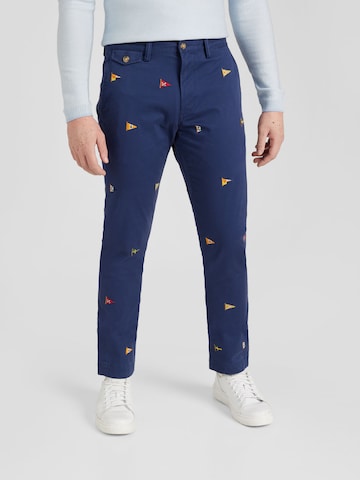 Polo Ralph Lauren Regular Chino Pants 'BEDFORDP' in Blue: front