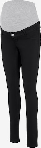 MAMALICIOUS - Skinny Jeggings 'Arizona Stay' en negro: frente