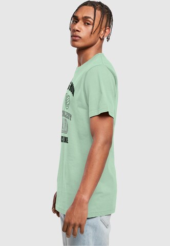 T-Shirt 'Coolest Dad' Merchcode en vert
