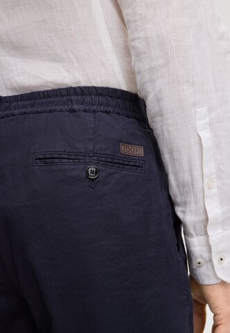 JOOP! Regular Bandplooibroek ' Dinghy ' in Blauw