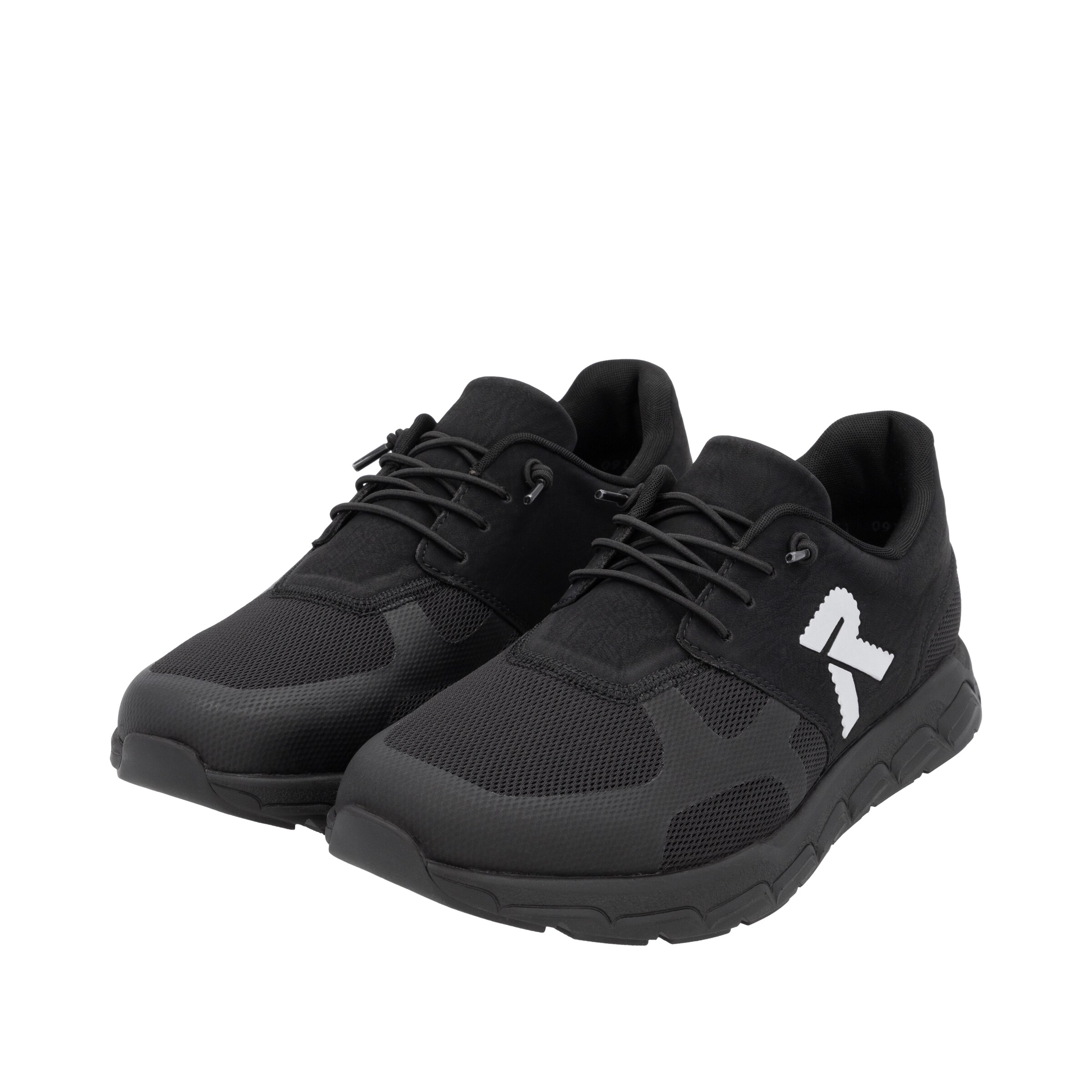 Rieker Sport Trampki niskie w kolorze czarny