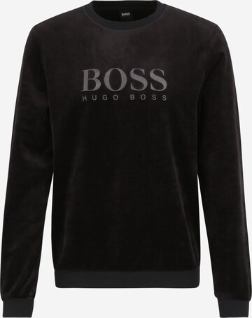 Sweat-shirt BOSS Black en noir : devant