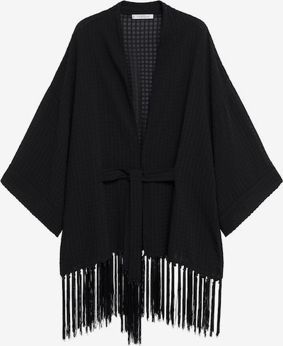 VIOLETA by Mango Kimono ' flecos' u crna, Pregled proizvoda