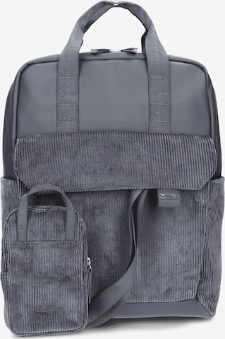 ZWEI Rugzak 'LOU LUR160' in Blauw: voorkant
