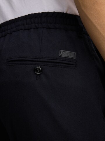 JOOP! Regular Bandplooibroek 'Lester' in Blauw