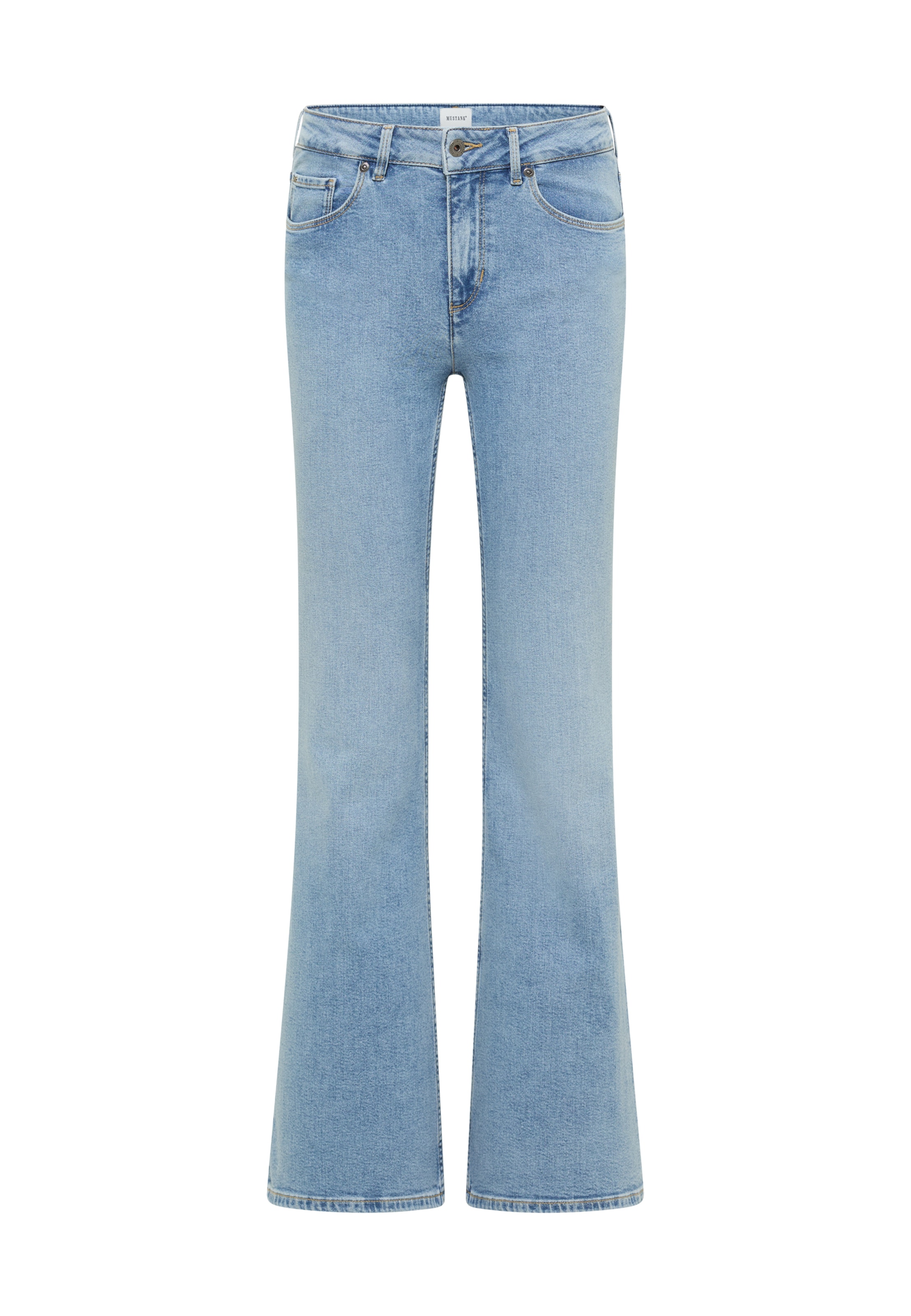 MUSTANG Flared Jeans 'Shelby Flared' in Blue: front