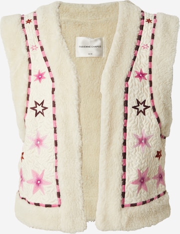 Fabienne Chapot Bodywarmer 'Timmy' in Beige: voorkant