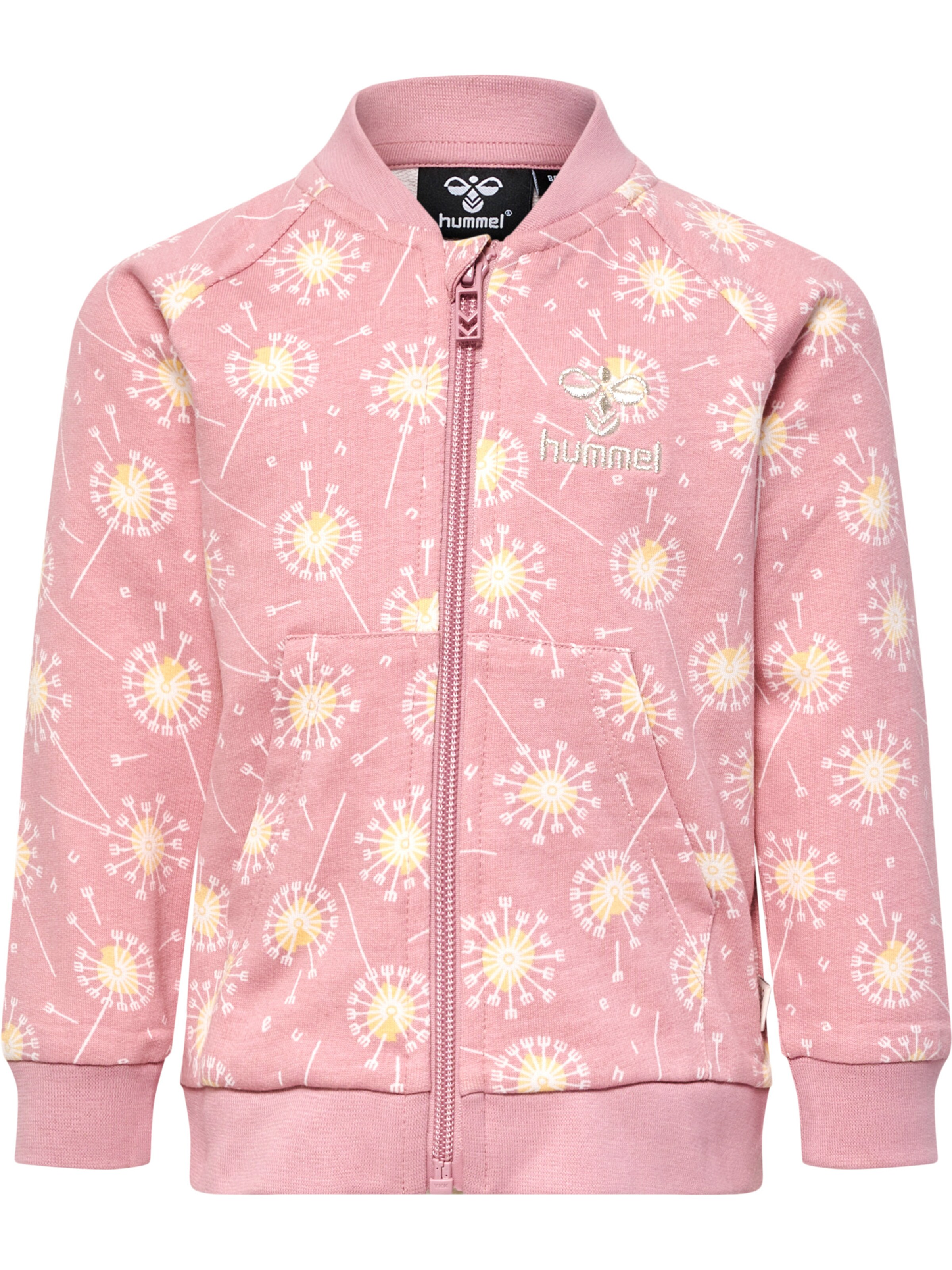 Hummel Sweatjakke 'Logun' i pink: forside