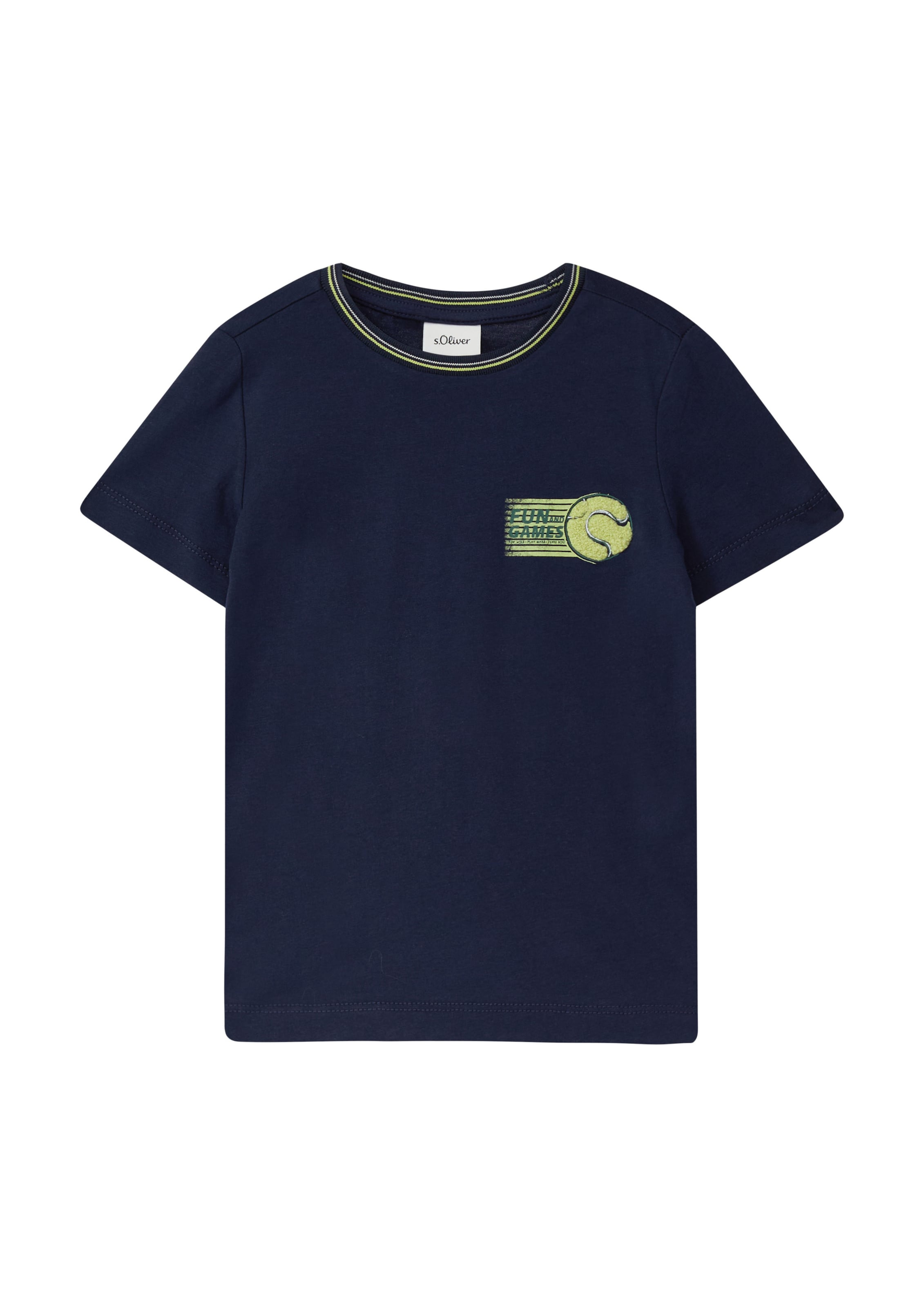 T-Shirt s.Oliver en bleu : devant