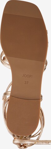 JOOP! Sandalen met riem ' Sofisticato Merle ' in Goud