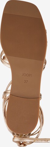 JOOP! Strap Sandals ' Sofisticato Merle ' in Gold
