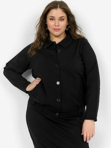 Wasabi Concept Tussenjas 'Graham' in Zwart: voorkant