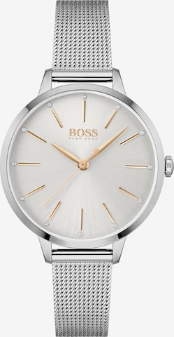 BOSS Orange Analog Watch in Silver: front