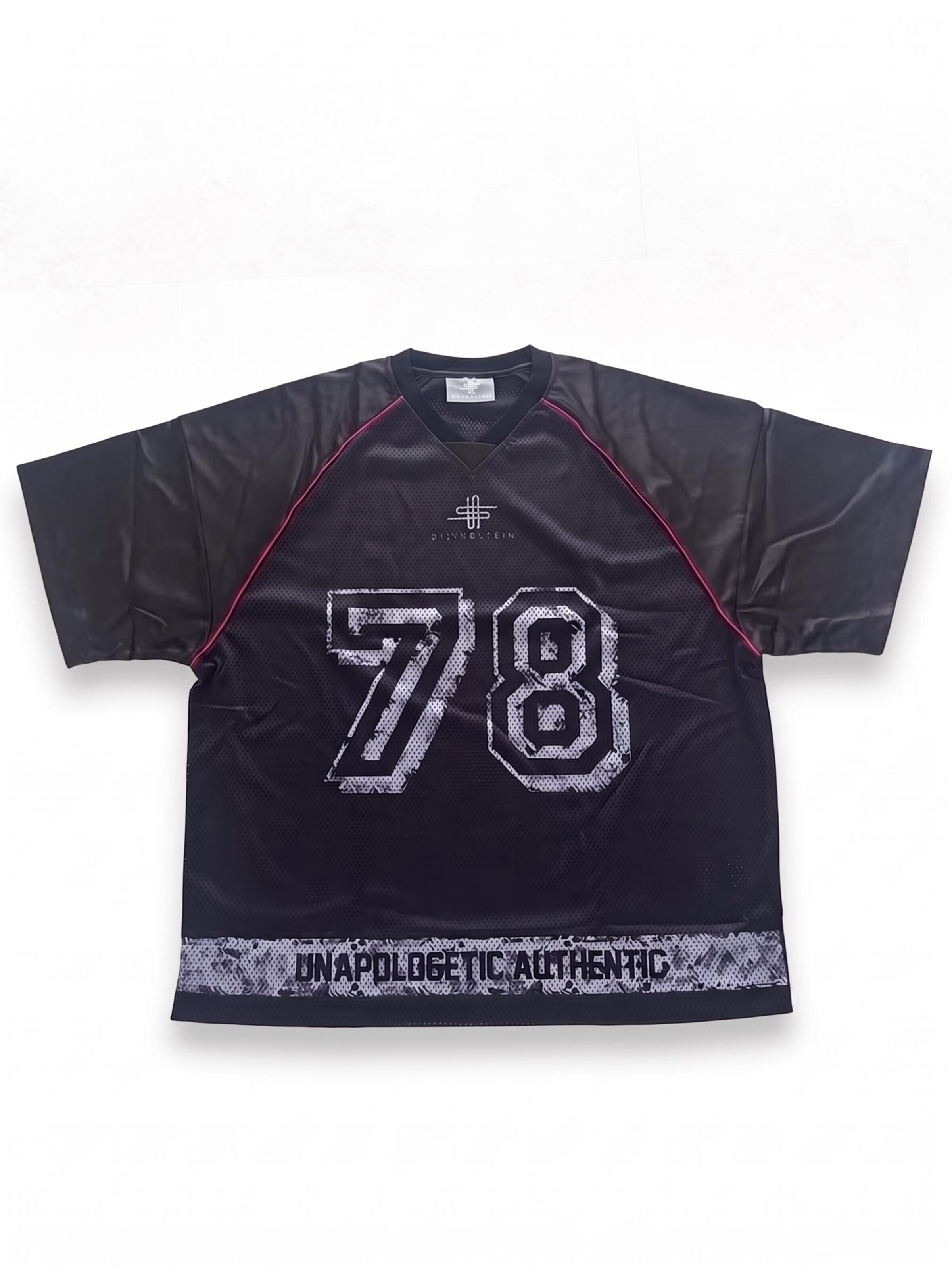 Silverstein Official Jersey 'Urban League Jersey Black Oversize T-shirt' in Black: front