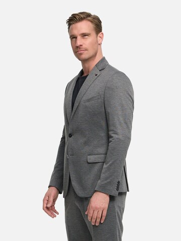 Zuitable Slim fit Suit Jacket 'DiNick' in Grey