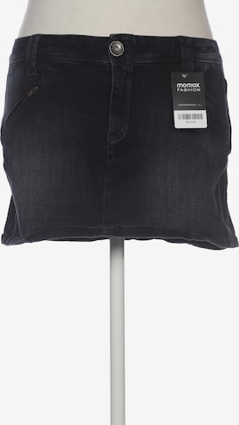 Tommy Jeans Rock L in Blau: Vorderseite