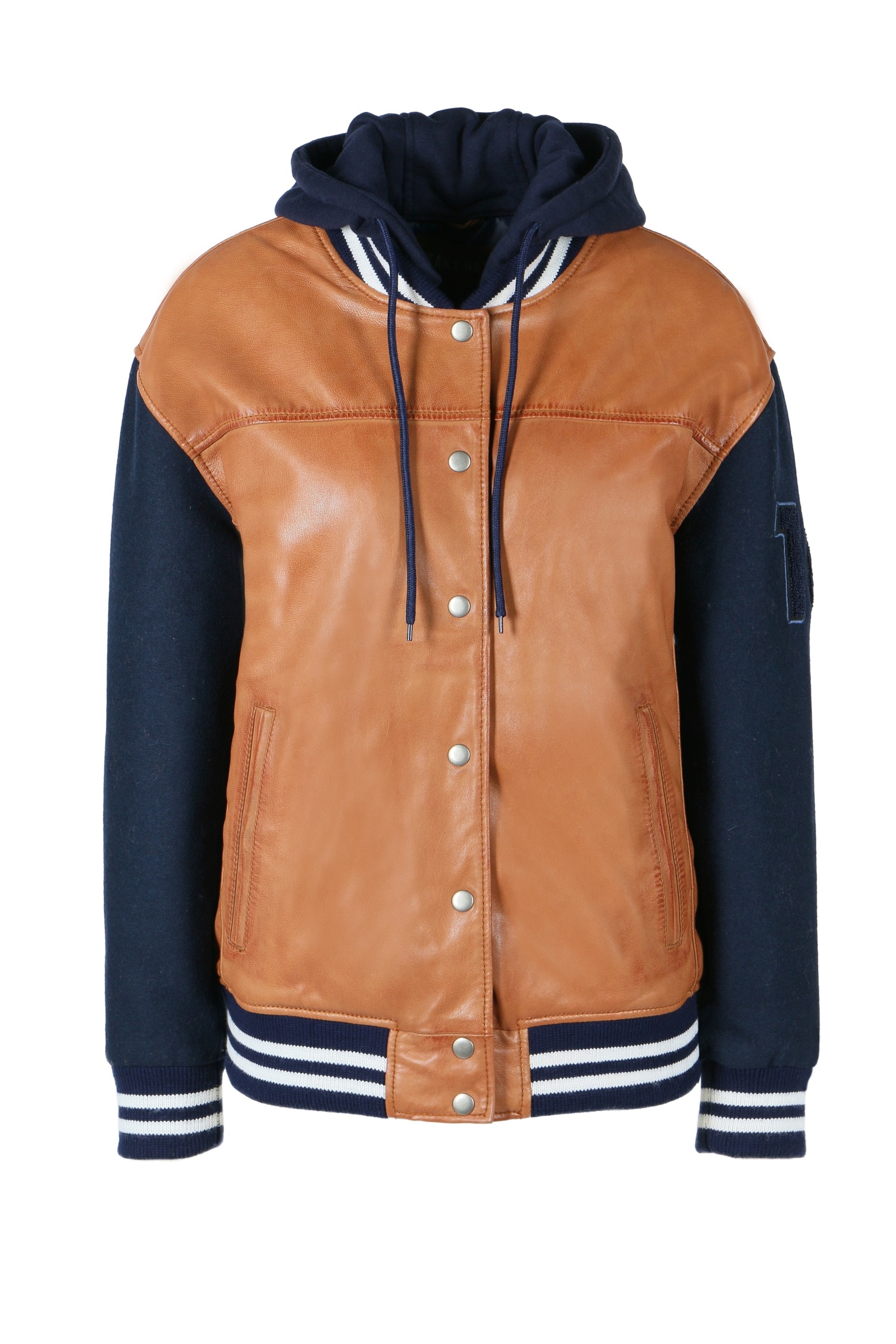 FREAKY NATION Övergångsjacka i brun: framsida