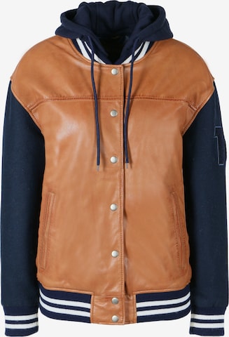 brūns FREAKY NATION Starpsezonu jaka: no priekšpuses