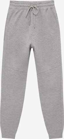 Pull&Bear Loosefit Broek in Grijs: voorkant