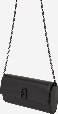 melns FURLA "Clutch" stila somiņa