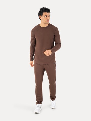 Smilodox Shirt 'Xion' in Brown