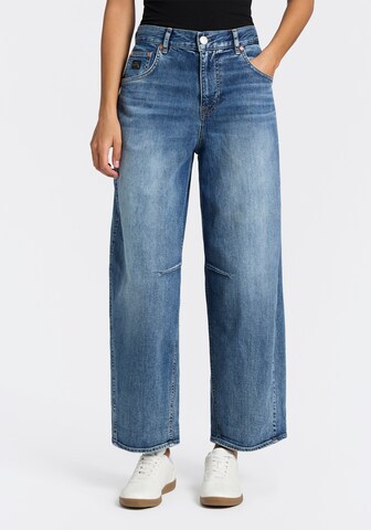 Herrlicher Barrel Jeans in Blue: front