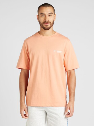 JACK & JONES Tričko 'JORSEQUOIA' - Oranžová