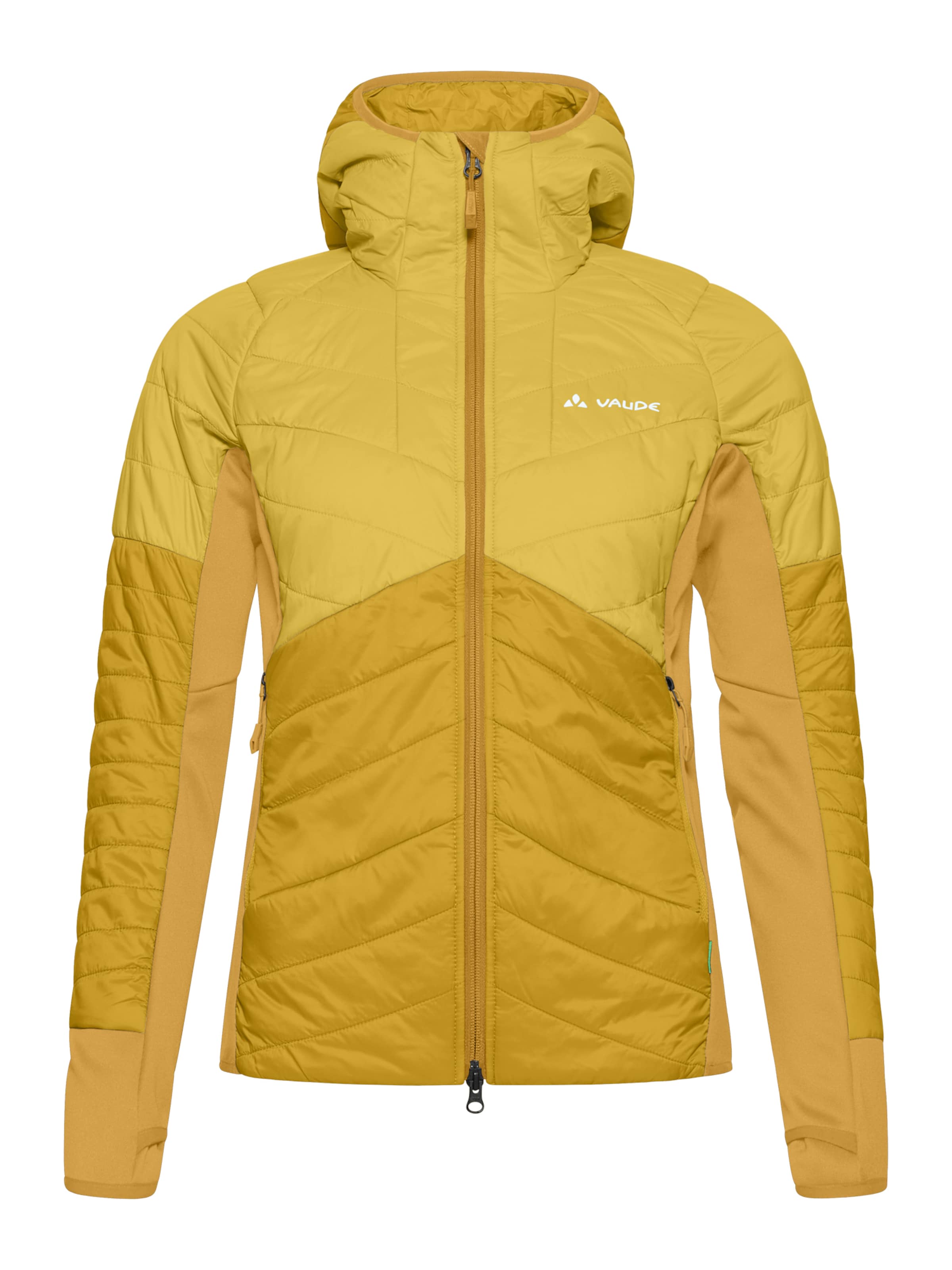 VAUDE Sportjacke 'Sesvenna IV' in Gelb: Vorderseite
