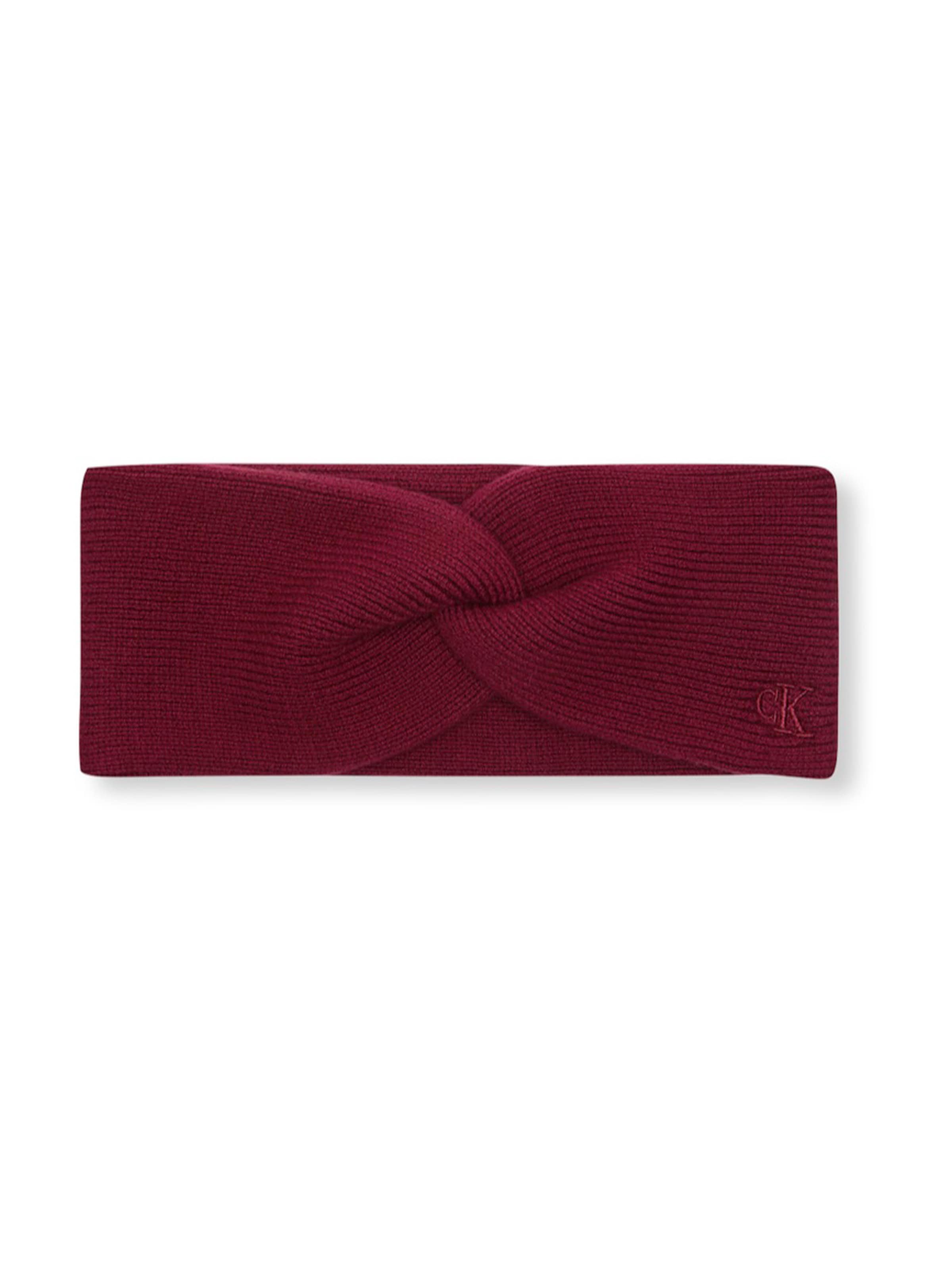 Calvin Klein Stirnband in Rot: Vorderseite