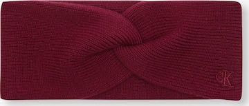 Calvin Klein Headband in Red: front