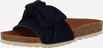 VERBENAS Mules 'ROXY RODA' in Blue: front