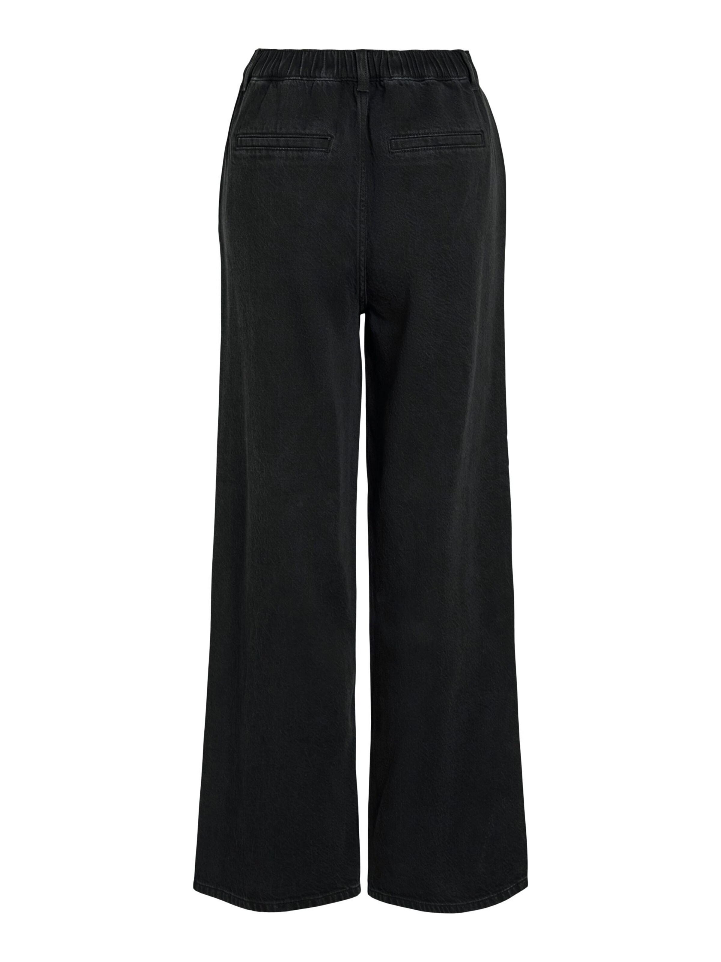 VILA - Pierna ancha Vaquero en negro