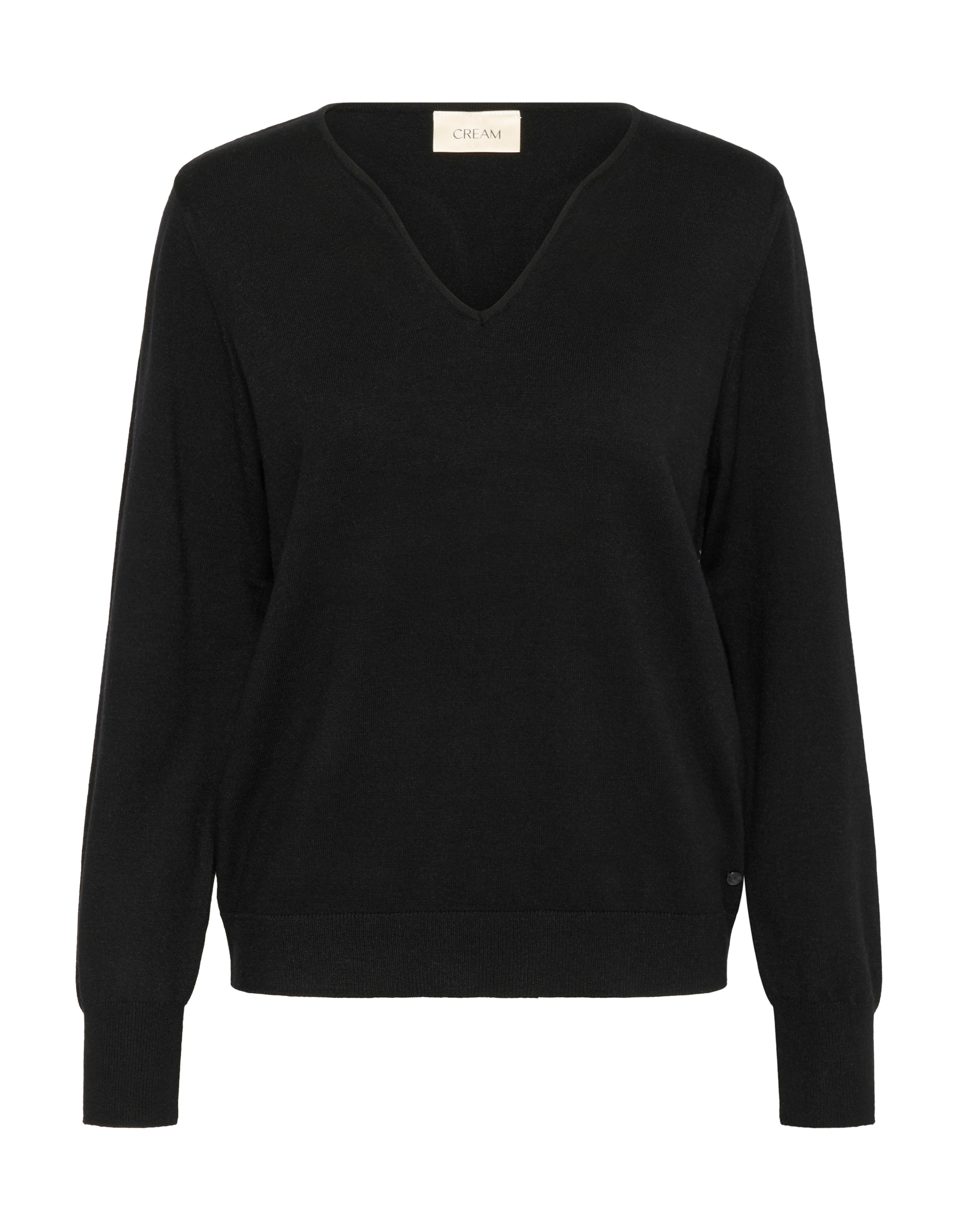 juoda Cream Megztinis 'Dela': priekis