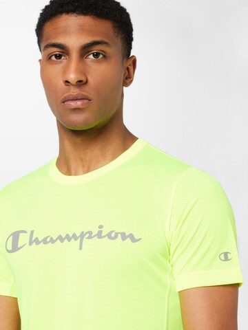 Champion Authentic Athletic Apparel - Camisa funcionais em amarelo